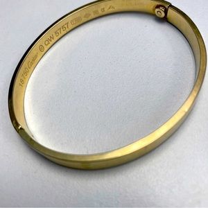18K JAPAN GOLD bracelet 18CM (love bracelet)